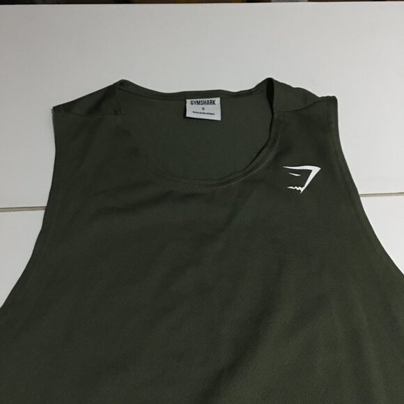 Gymshark Mens Small Green Tank Top - Picture 2 of 7